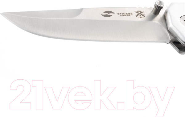 Изображение товара Нож складной STINGER FB1201 (серебристый/черный)