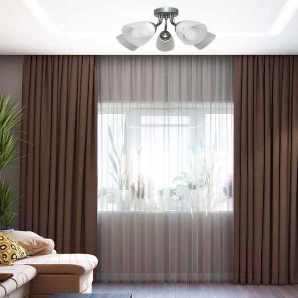 Изображение товара Люстра Элетех Бона 151 НПБ 01-5х60-130 Е27 / 1005404417