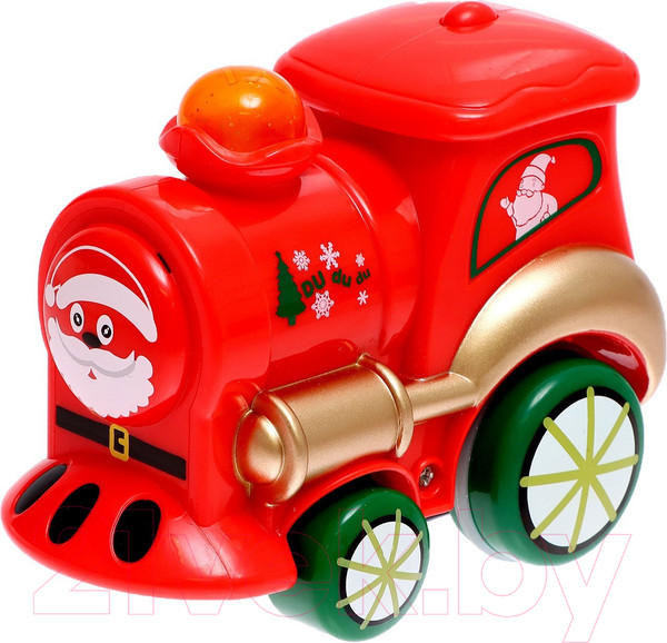 Изображение товара Железная дорога игрушечная Автоград Новогодний поезд / 7774562