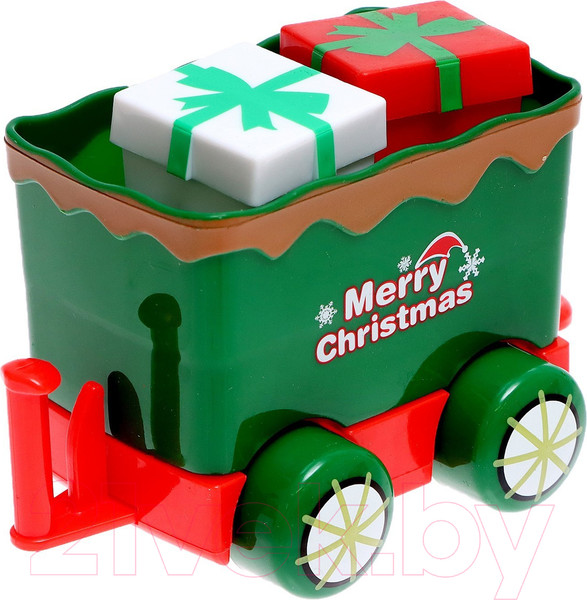 Изображение товара Железная дорога игрушечная Автоград Новогодний поезд / 7774562