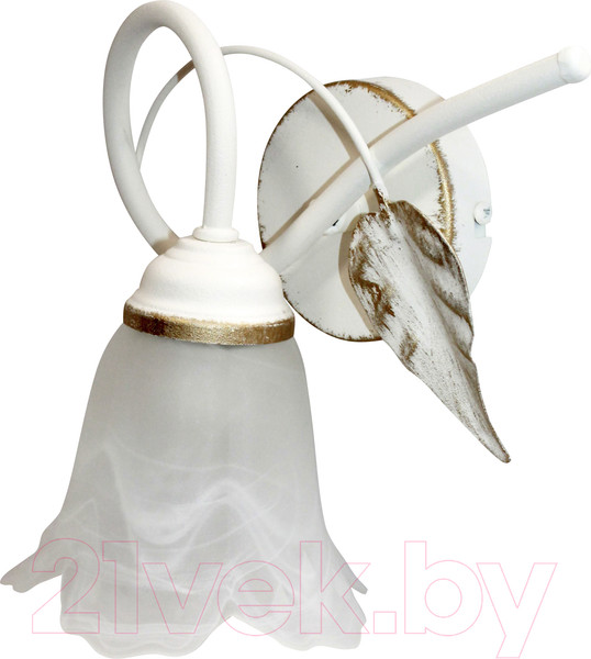 Изображение товара Бра Элетех Бонни 511 НББ 01-60-159 Е14 / 1005404783 (белый/золото)