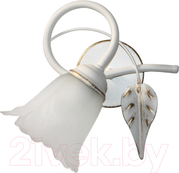 Изображение товара Бра Элетех Бонни 511 НББ 01-60-159 Е14 / 1005404783 (белый/золото)