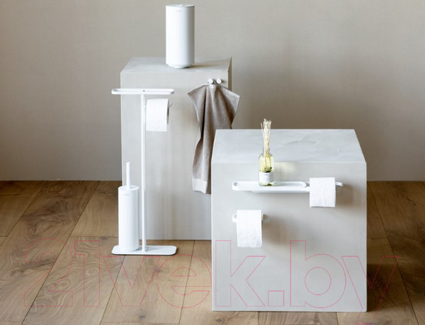 Изображение товара Держатель для туалетной бумаги Brabantia MindSet 303104 (минерально-белый)