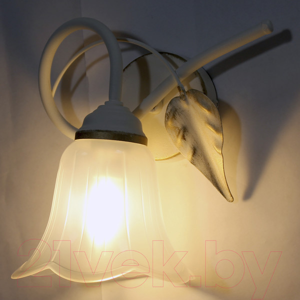 Изображение товара Бра Элетех Бонни 511 НББ 01-60-159 Е27 / 1005404780 (белый/золото)