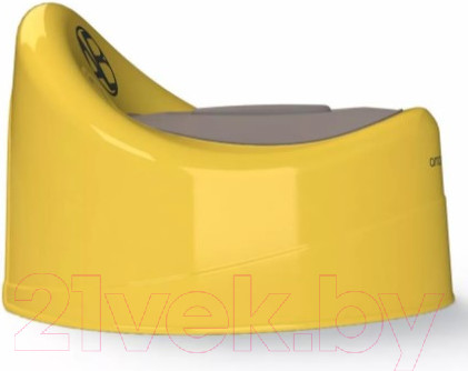 Изображение товара Детский горшок Amarobaby Fort с крышкой / AB221102F/04 (желтый)