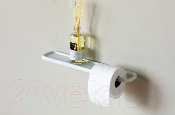 Изображение товара Держатель для туалетной бумаги Brabantia MindSet 303142 (минерально-белый)