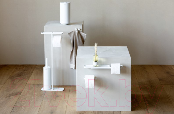 Изображение товара Держатель для туалетной бумаги Brabantia MindSet 303142 (минерально-белый)