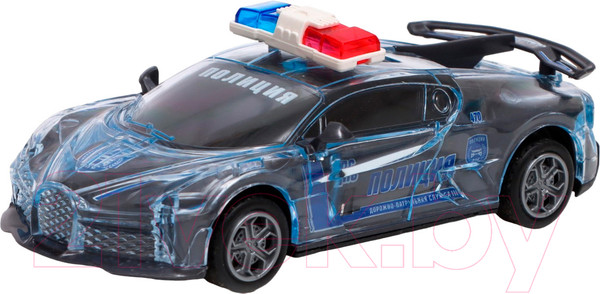 Изображение товара Автомобиль игрушечный Автоград Crazy Race полиция / 7667646 (серый)