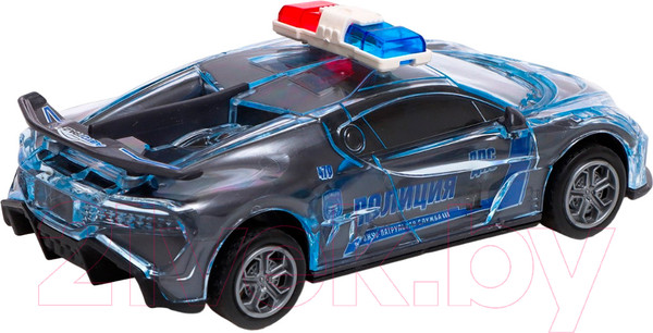 Изображение товара Автомобиль игрушечный Автоград Crazy Race полиция / 7667646 (серый)