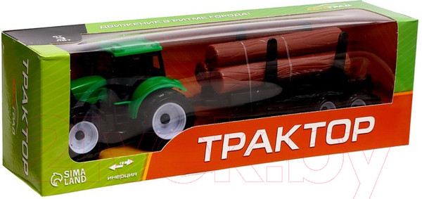 Изображение товара Трактор игрушечный Автоград Фермер / 7656636