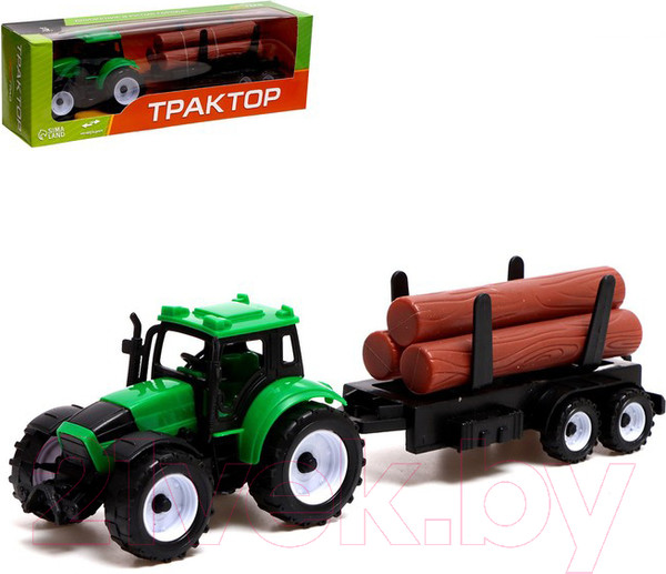 Изображение товара Трактор игрушечный Автоград Фермер / 7656636