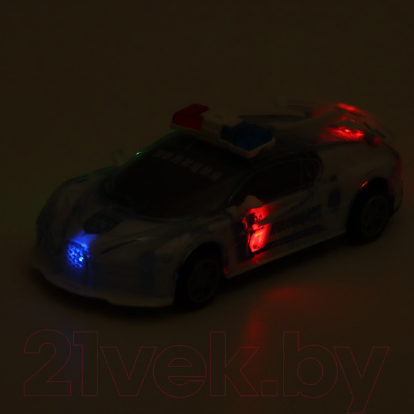 Изображение товара Автомобиль игрушечный Автоград Crazy Race, полиция / 7667645 (белый)