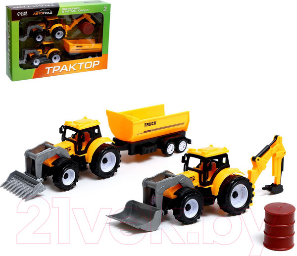 Изображение товара Набор игрушечной техники Автоград Стройка / 7656629