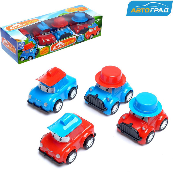 Изображение товара Набор игрушечных автомобилей Автоград Джимми / 5351691