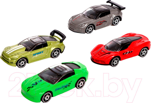 Изображение товара Набор игрушечных автомобилей Автоград Рейсер / 7836219