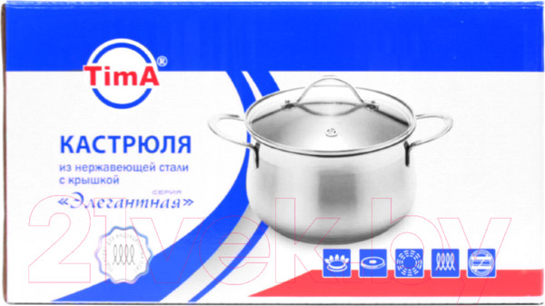 Изображение товара Кастрюля TimA Элегантная Э-2244