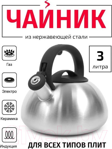 Изображение товара Чайник со свистком TimA WTK059