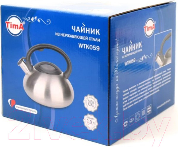 Изображение товара Чайник со свистком TimA WTK059