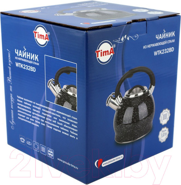 Изображение товара Чайник со свистком TimA WTK232BD