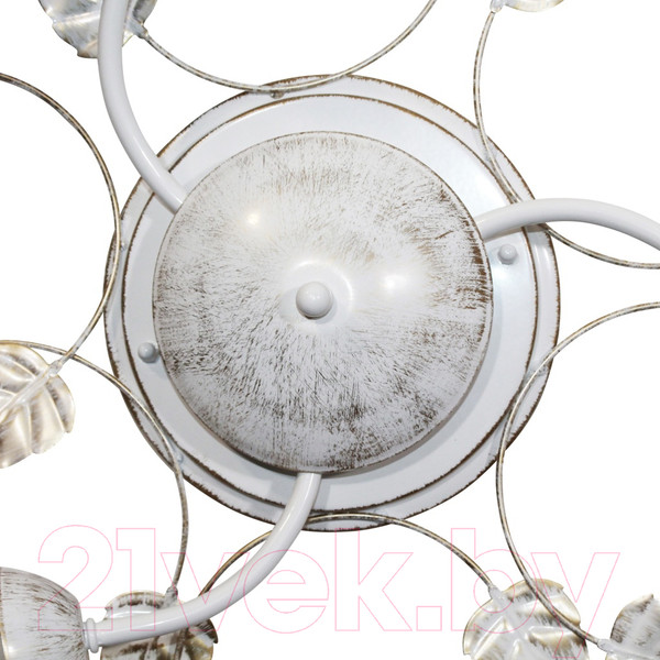 Изображение товара Люстра Элетех Глория 131 НПБ 01-3х60-111 Е14 / 1005402940 (белый/золото)