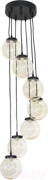 Изображение товара Потолочный светильник Элетех Гроздь 271 НСБ 01-7х25-102 G9 / 1005404103 (черный)