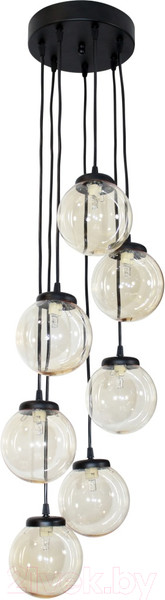 Изображение товара Потолочный светильник Элетех Гроздь 271 НСБ 01-7х25-102 G9 / 1005404103 (черный)