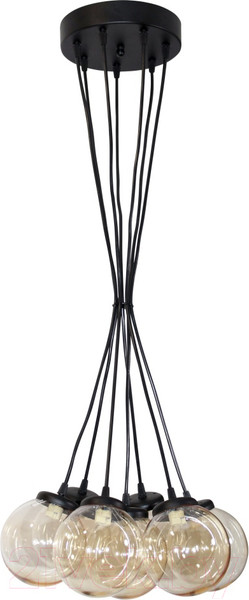Изображение товара Потолочный светильник Элетех Гроздь 271 НСБ 01-7х25-102 G9 / 1005404103 (черный)