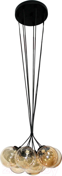 Изображение товара Потолочный светильник Элетех Гроздь 271 НСБ 01-7х25-102 G9 / 1005404103 (черный)