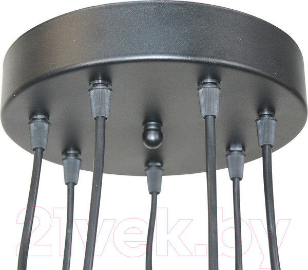 Изображение товара Потолочный светильник Элетех Гроздь 271 НСБ 01-7х25-102 G9 / 1005404103 (черный)