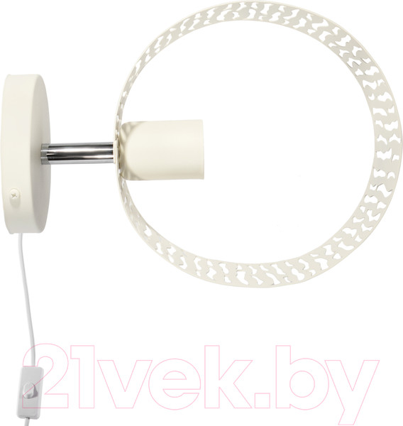Изображение товара Бра Элетех Дакар 511 НББ 01-60-167 / 1005405060 (белый муар)