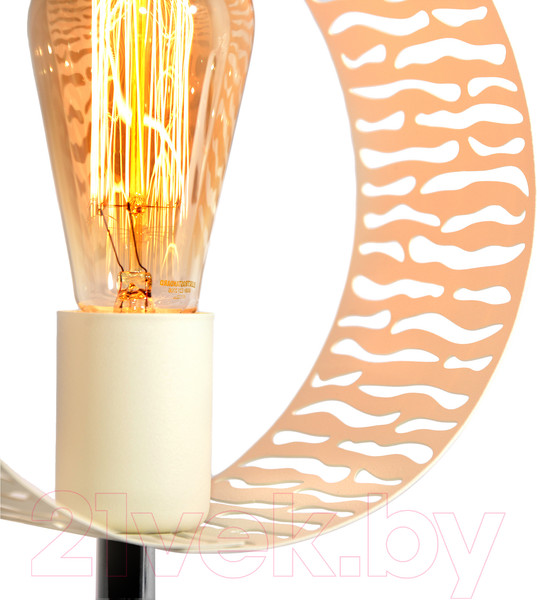 Изображение товара Прикроватная лампа Элетех Дакар ННБ 63-60-020 / 1005405061 (белый муар/белый)