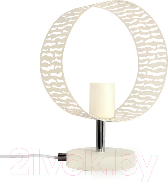 Изображение товара Прикроватная лампа Элетех Дакар ННБ 63-60-020 / 1005405061 (белый муар/белый)