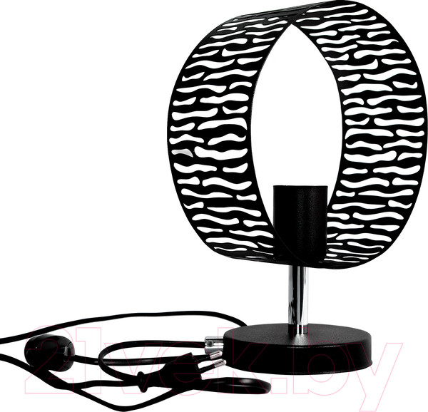 Изображение товара Прикроватная лампа Элетех Дакар ННБ 63-60-020 / 1005405058 (черный муар/черный)