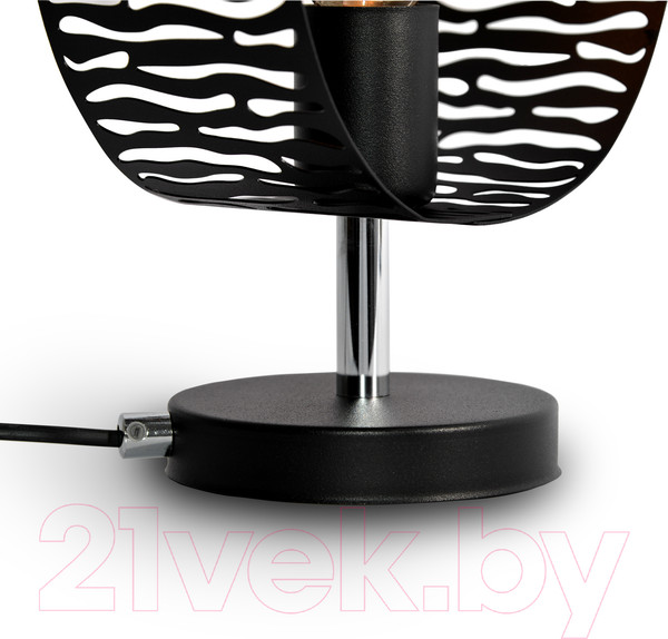 Изображение товара Прикроватная лампа Элетех Дакар ННБ 63-60-020 / 1005405058 (черный муар/черный)