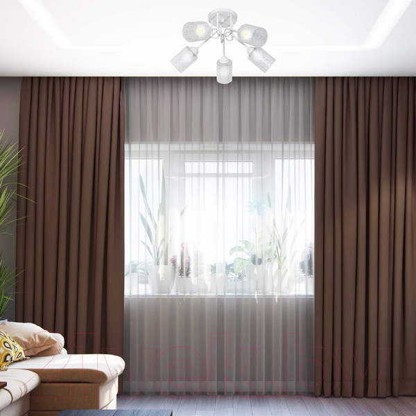 Изображение товара Люстра Элетех Джаз 151 НПБ 01-5х60-136 Е27 / 1005404992 (белый)