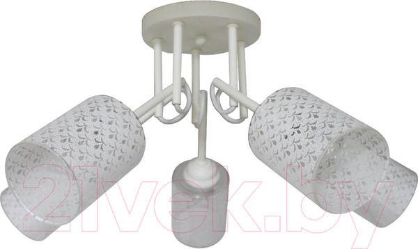 Изображение товара Люстра Элетех Джаз 151 НПБ 01-5х60-136 Е27 / 1005404992 (белый)