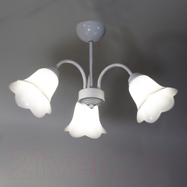 Изображение товара Люстра Элетех Джина 231 НСБ 01-3х60-151 Е27/ 1005404994 (белый)