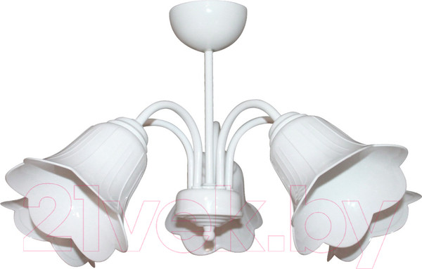Изображение товара Люстра Элетех Джина 251 НСБ 01-5х60-130 Е27 / 1005404996 (белый)