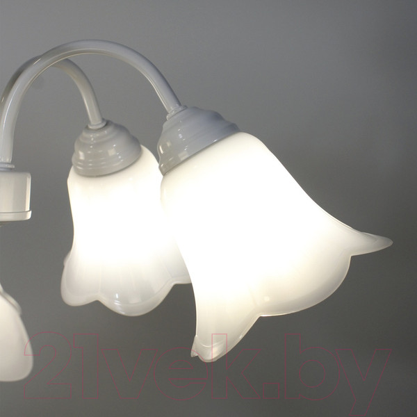 Изображение товара Люстра Элетех Джина 251 НСБ 01-5х60-130 Е27 / 1005404996 (белый)