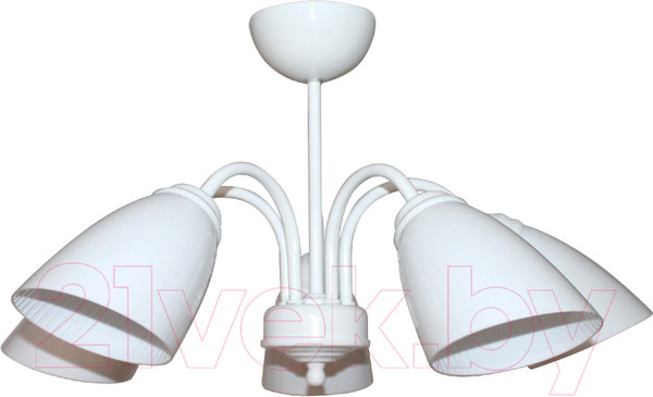 Изображение товара Люстра Элетех Джина 251 НСБ 01-5х60-130 Е27 / 1005404997 (белый)