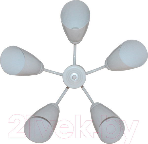 Изображение товара Люстра Элетех Джина 251 НСБ 01-5х60-130 Е27 / 1005404997 (белый)