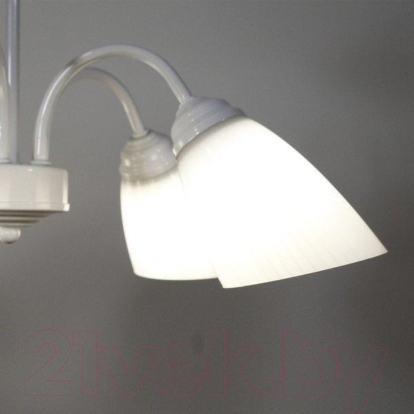 Изображение товара Люстра Элетех Джина 251 НСБ 01-5х60-130 Е27 / 1005404997 (белый)