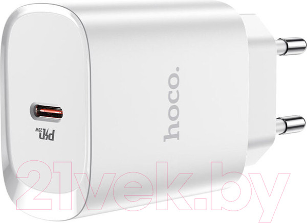 Изображение товара Зарядное устройство сетевое Hoco N14 / 45026 (белый)