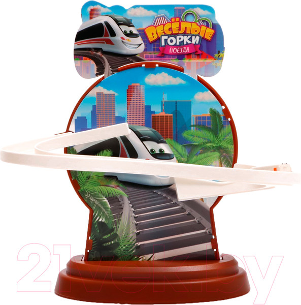 Изображение товара Автотрек Автоград Веселые горки. Поезда / 7762691