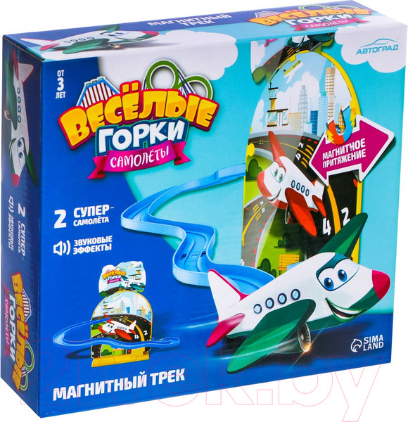 Изображение товара Автотрек Автоград Самолеты / 2868008