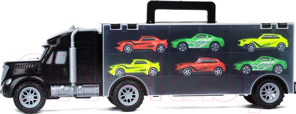 Изображение товара Автовоз игрушечный Автоград Грузовик перевозчик / 1448948