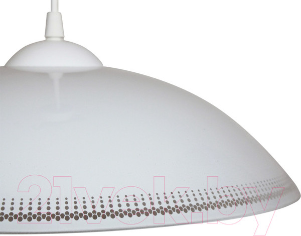 Изображение товара Потолочный светильник Элетех Кайма 350 НСБ 72-60 М50 / 1005301176 (глянцевый белый)