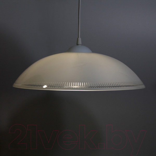 Изображение товара Потолочный светильник Элетех Кайма 350 НСБ 72-60 М50 / 1005301176 (глянцевый белый)