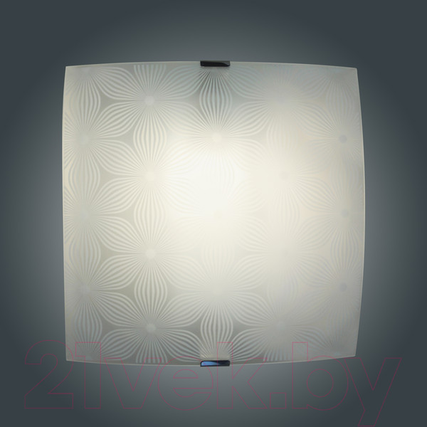 Изображение товара Бра Элетех Васильки 300х300 НПБ 09-60-003 М83 / 1005209265 (матовый белый)