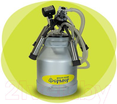 Изображение товара Бидон для доильного аппарата Фермер Попарного доения ДА ЦР ПД / 7USM-DA-CR-PD